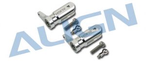 Metal Main Rotor Holder Set/Silver