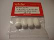 Silikonstopper fr Kufen 8-9mm weiss