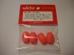 Silikonstopper fr Kufen 8-9mm orange